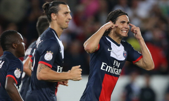 Ибра и Кавани, Getty Images