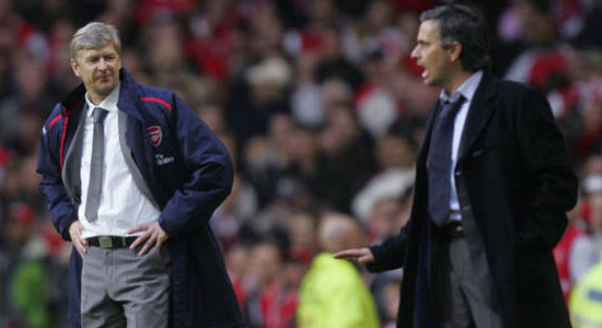 Венгер vs Моуриньо. Фото foxsports.com