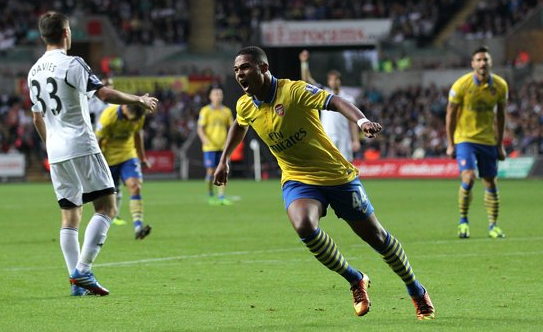 Серж Гнабри забивает, yahoo.com