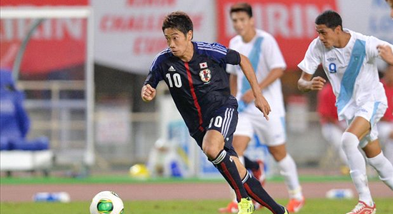 Синдзи Кагава в сборной Японии, фото goal.com