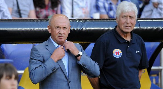 Николай Павлов и Иван Балан, фото Дмитрия Неймырка, Football.ua