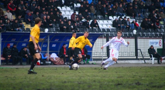 В Ахтырке ждут Сталь, фото fcnaftovyk.com.ua