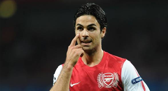 Микель Артета, фото mirrorfootball.co.uk