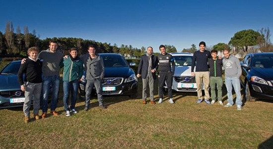 Интер продолжит рекламировать Volvo. Фото autocrunch.it