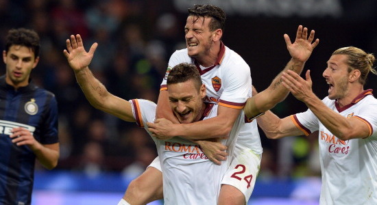 Тотти и Флоренци отметились голами, Бальдзаретти - удалением. Фото Getty Images