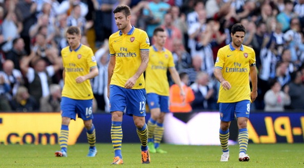 Серия выездных побед Арсенала завершилась, Getty Images
