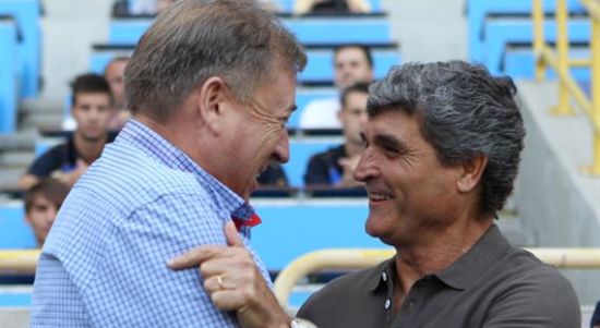 Грозный и Рамос, фото Станислава Ведмидя, Football.ua