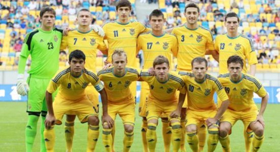 Украинская молодежка разбила Латвию