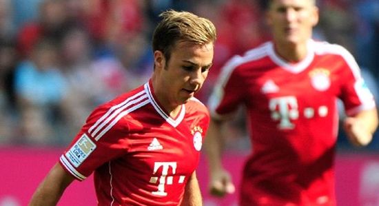 Марио Гетце, goal.com