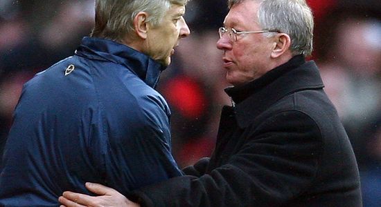 Арсен Венгер и Алекс Фергюсон, skysports.com