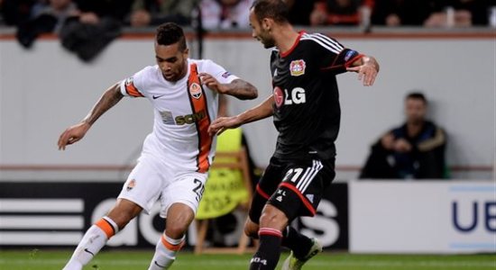 Тейшейра в матче с Байером, Getty Images