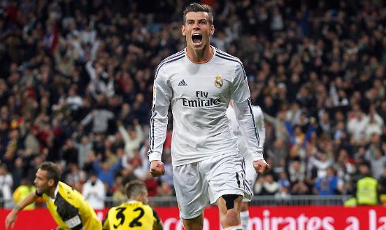 Гарет Бэйл - один из героев матча, realmadrid.com