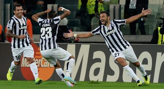 Тевес, Видаль и Квальярелла, Getty Images