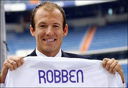 Арьен Роббен в 