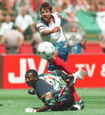 Олег Саленко на ЧМ -1994