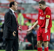 Стиви Джи и Рафа Бенитес, rian.ru