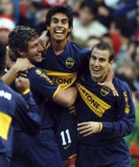 Палермо, Грасиан и Паласио, фото Reuters