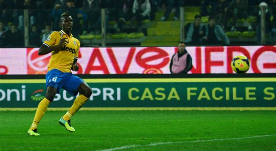 Поль Погба забил победный мяч, фото gazzetta.it