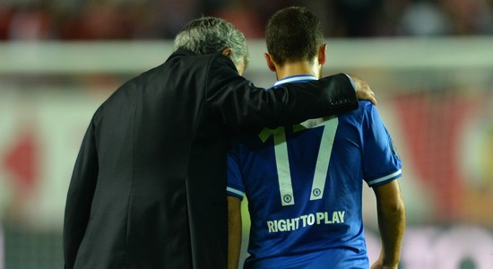 Жозе Моуриньо и Эден Азар. Getty Images