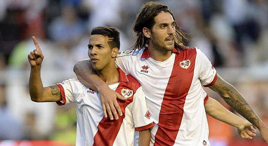 На счету Виеры (слева) победный гол, фото marca.com