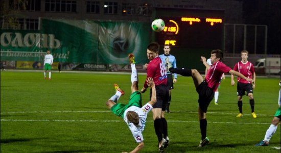 Оболонцы снова свергли лидеров, фото fcbrovar.obolon.ua