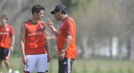 Мануэль Лансини и Рамон Диас, ole.com.ar