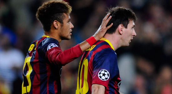 Неймар и Месси, Getty Images