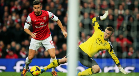 Жиру забивает Боруцу, Getty Images