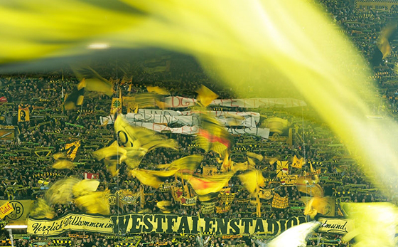 Великая Желтая стена, фото kicker.de