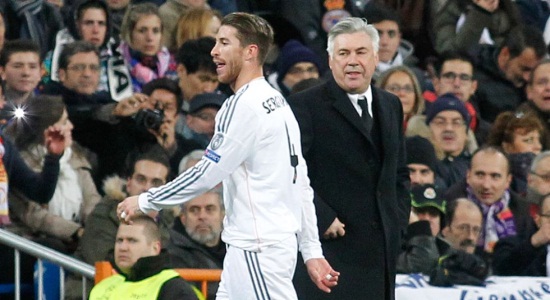 Рамос был удален в игре с Галатасараем, Getty Images