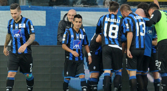 Аталанта празднует успех, Getty Images