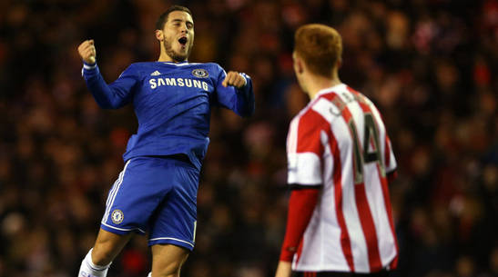 Эден Азар - герой матча, Getty Images