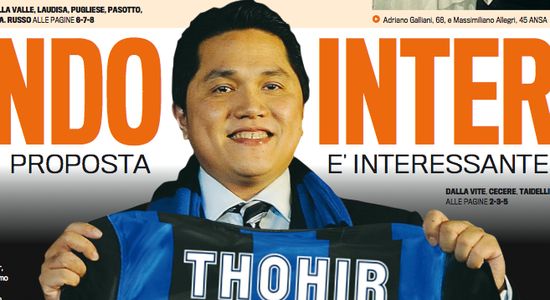 Эрик Тохир, interclubindo.com 