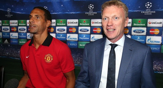 Рио Фердинанд и Дэвид Мойес, Getty Images