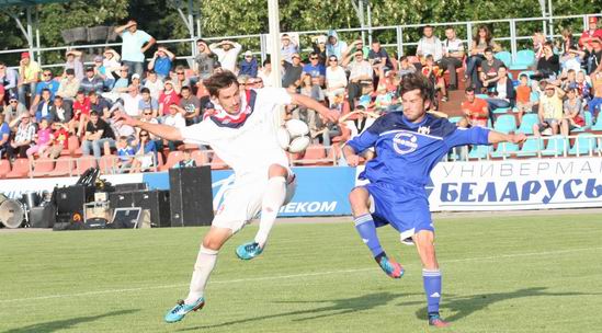Сергей Рожок (слева), fcminsk.by