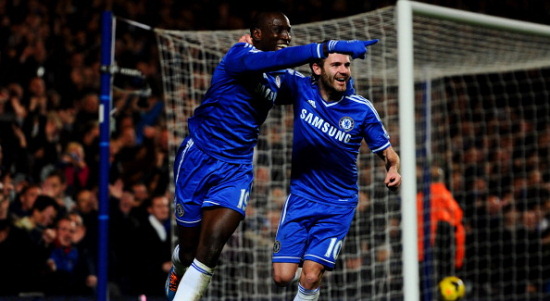 Демба Ба и Хуан Мата, Getty Images