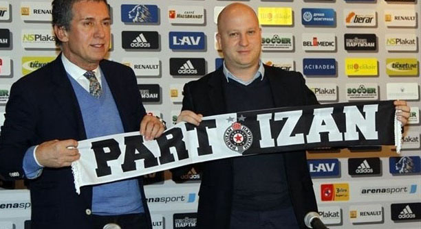 Николич не боится ада. Фото partizan.rs
