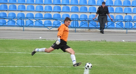 Вратарь Кремня Олейник не пропускал мячей 505 минут, фото Артура Валерко, Football.ua