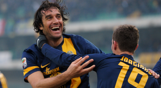 Ветеран Тони оформил дубль в ворота Лацио, фото Getty Images