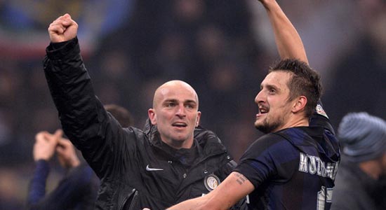 Камбиассо празднует победу, Getty Images