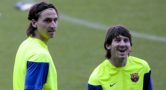 Златан Ибрахимович и Лионель Месси, Sky Sports