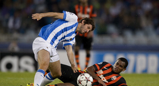 Гранеро в матче против Шахтера, Getty Images