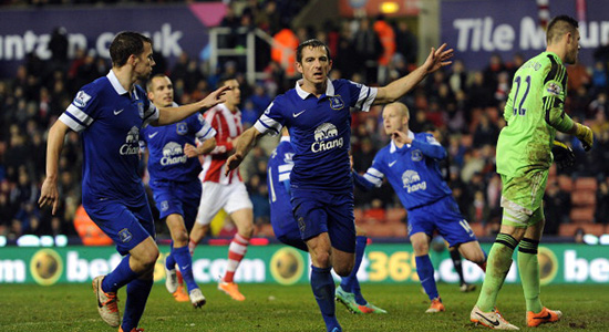 Бэйнс реализовал пенальти и принес очко Эвертону, Getty Images