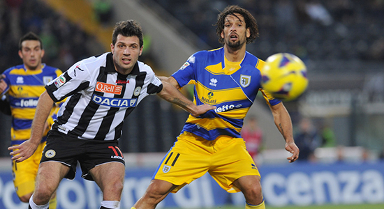 Амаури против Домицци из Удинезе, Getty Images