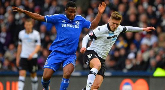 Джон Оби Микель в 300-м матче за Челси отметился голом, Getty images