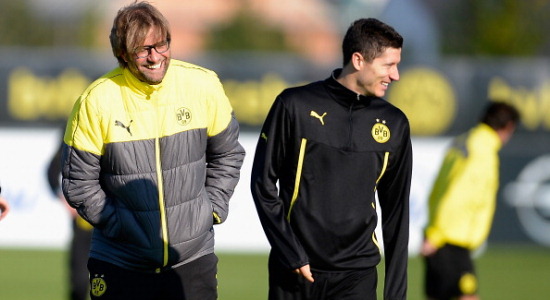 Клопп и Левандовски, Getty Images