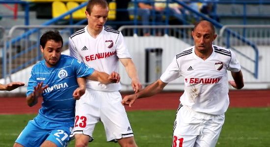 Игорь Воронков (справа), dinamo-minsk.by