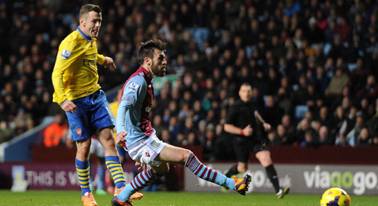 В активе Джека Уилшира гол+пас. Getty Images