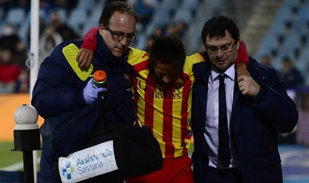 Неймар получил повреждение, фото as.com