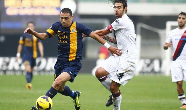 Ромуло против Даниэле Конти из Кальяри, фото corrieredellosport.it